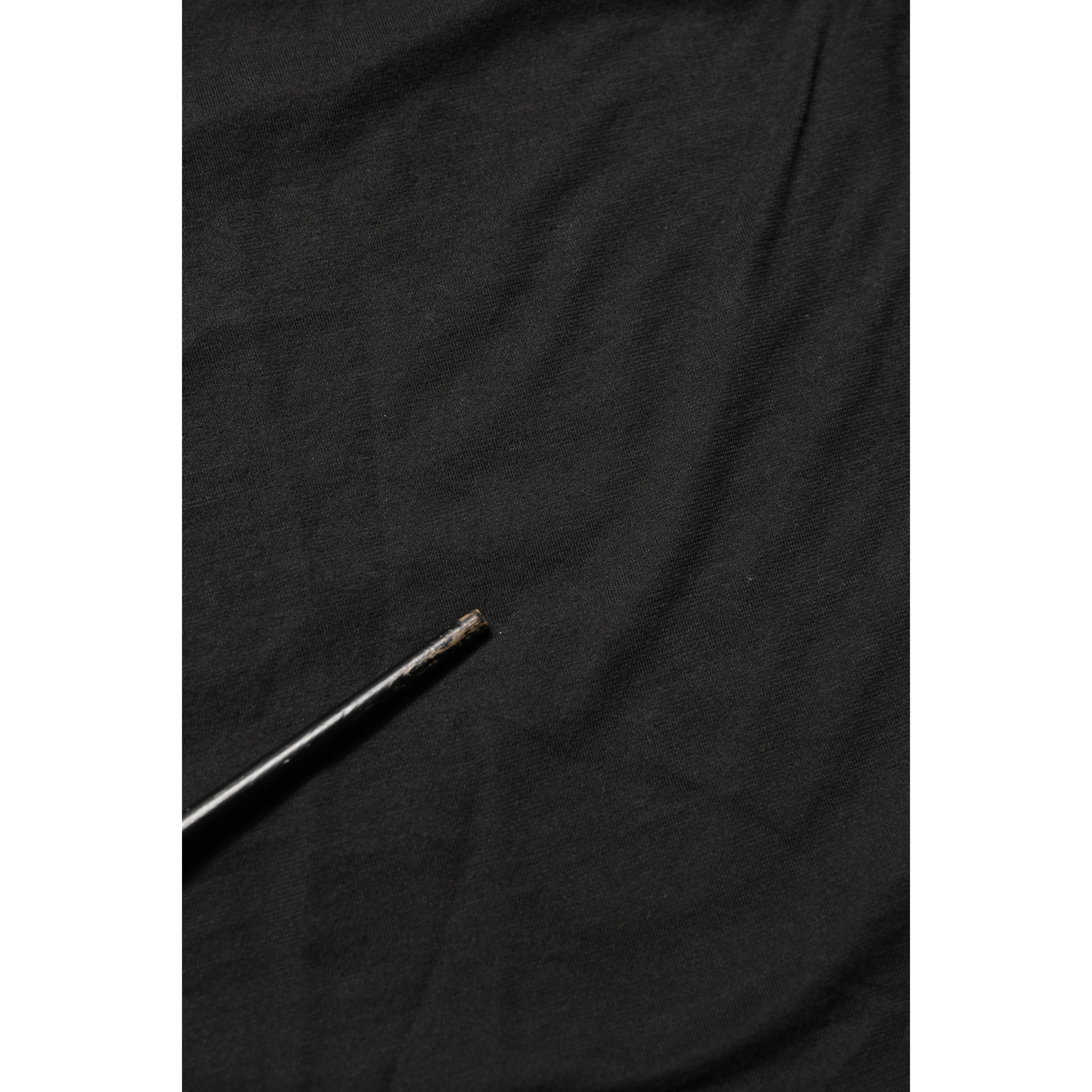Black DG Logo Cotton Round Neck Tee T-shirt