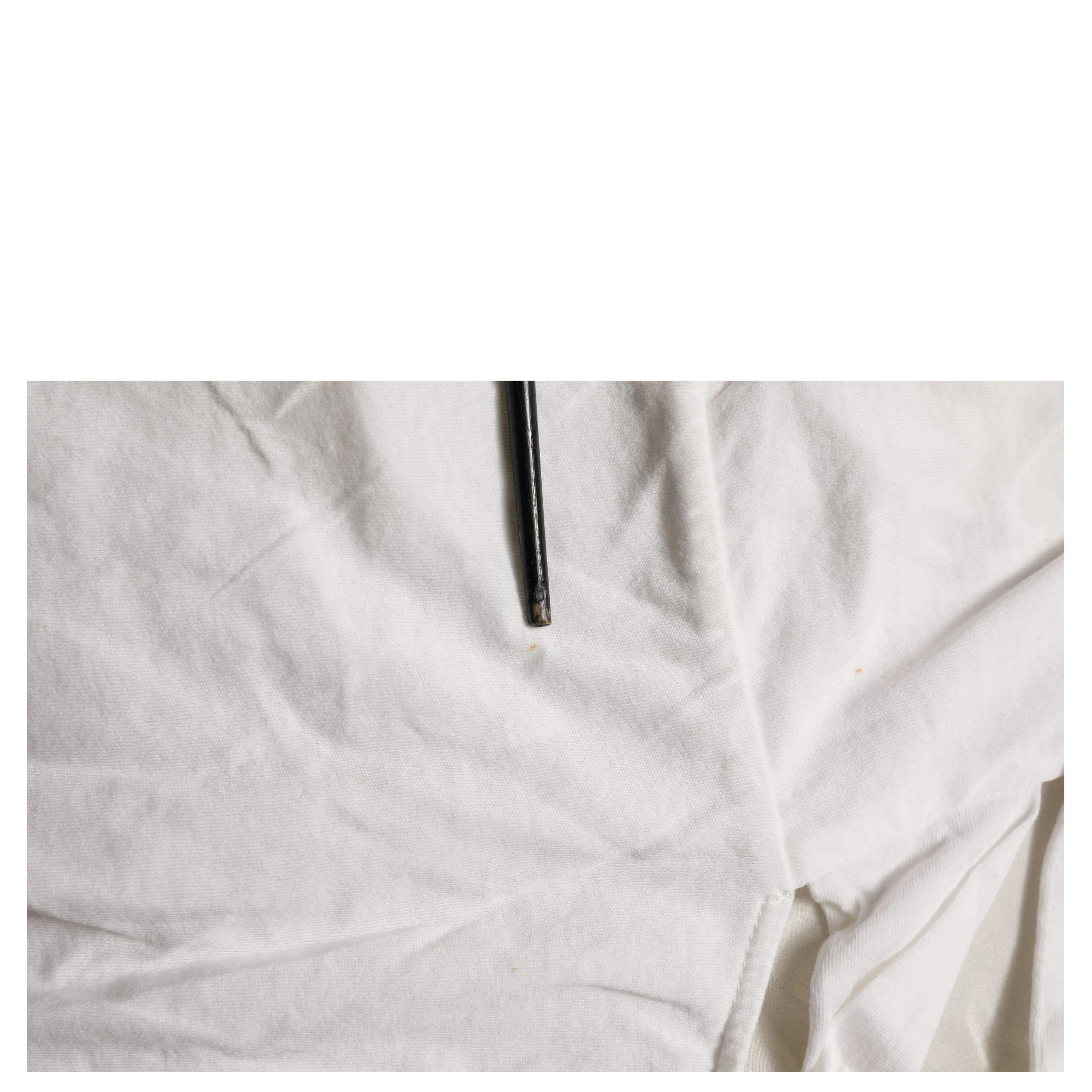 Off White Silk Sheer Round Neck Short Sleeves Blouse Top