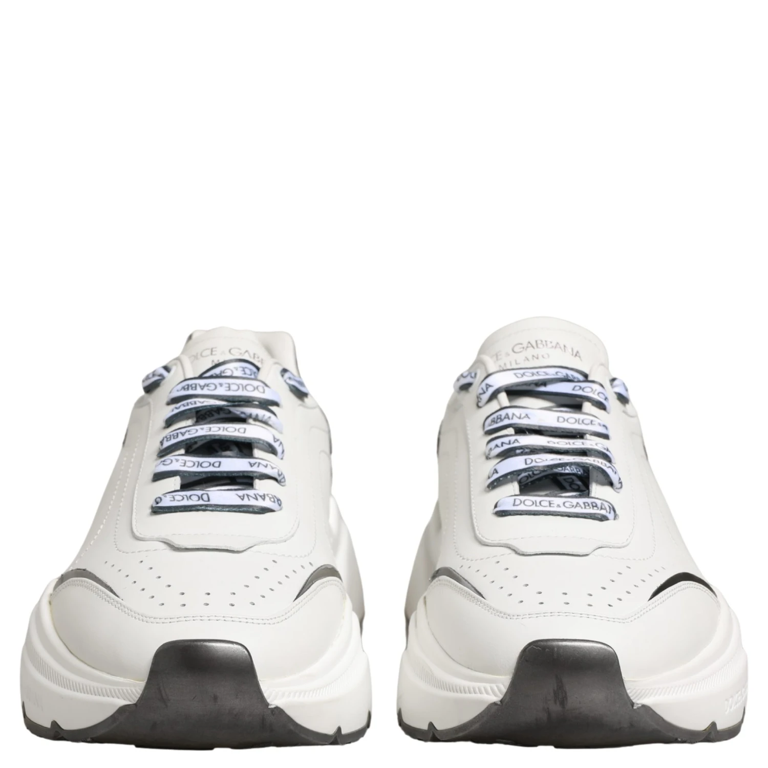 White Silver Daymaster Low Top Men Sneakers Shoes
