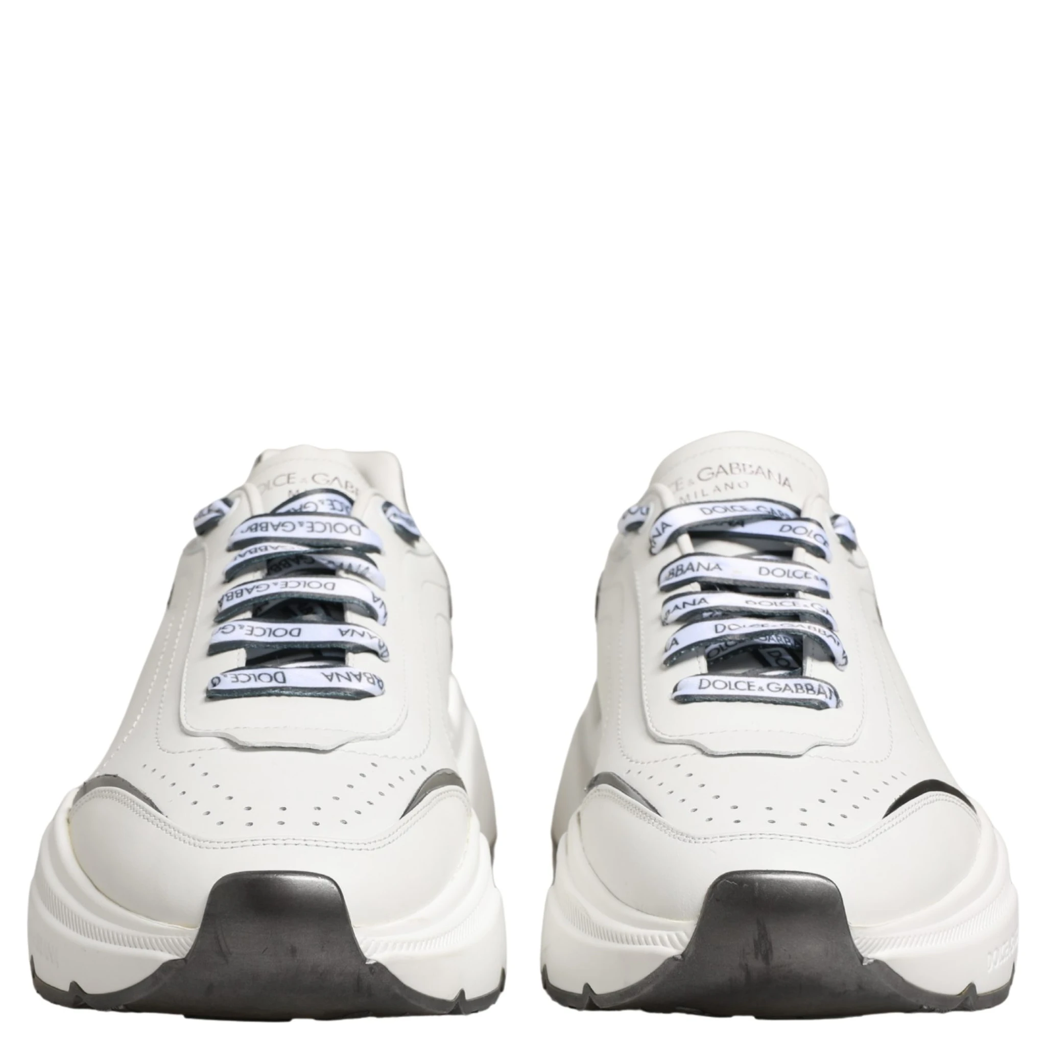White Silver Daymaster Low Top Men Sneakers Shoes