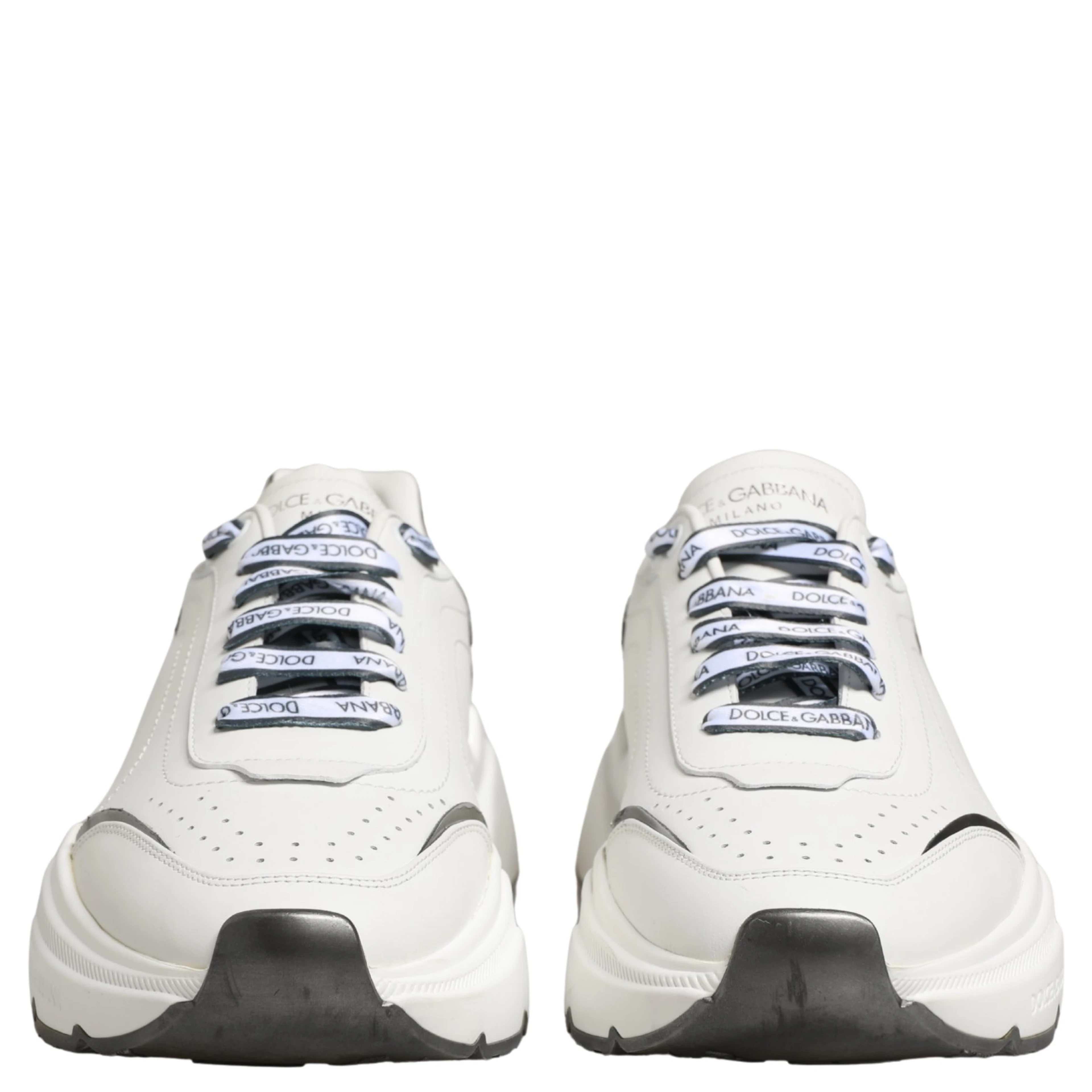 White Silver Daymaster Low Top Men Sneakers Shoes