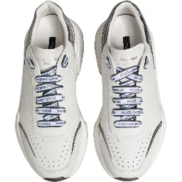 White Silver Daymaster Low Top Men Sneakers Shoes