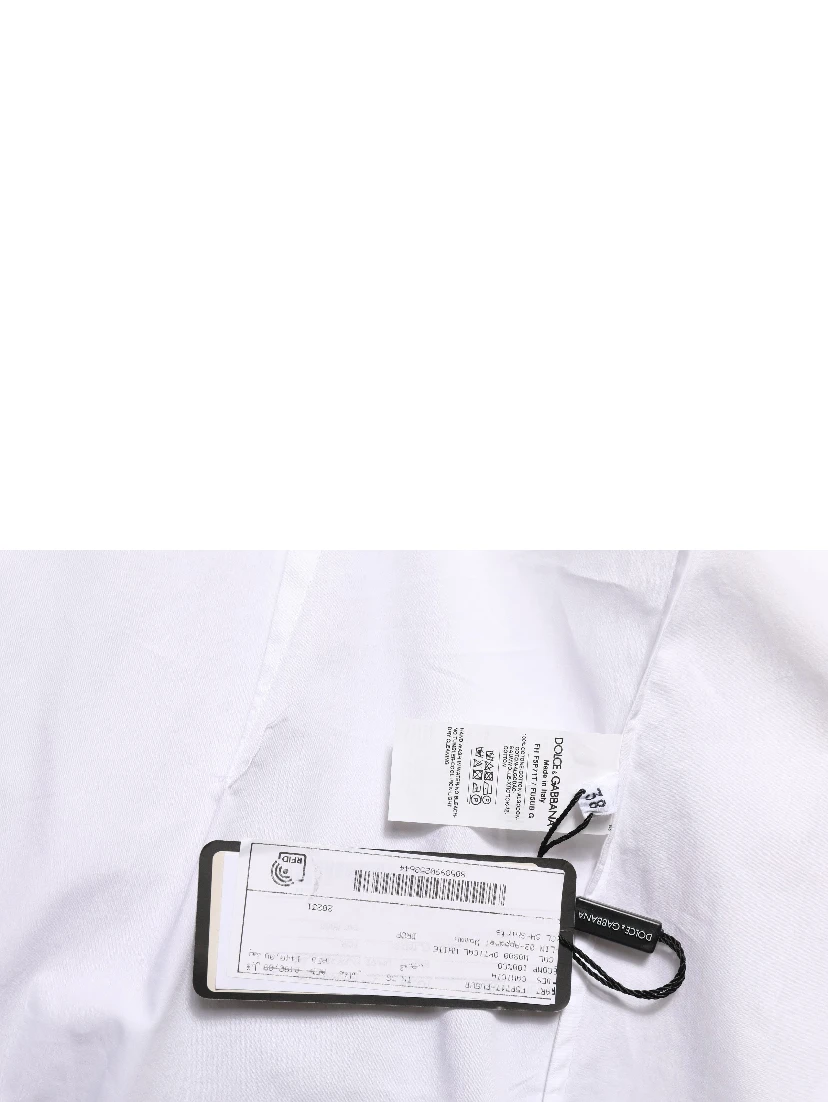 White Collared Long Sleeves Dress Shirt Top