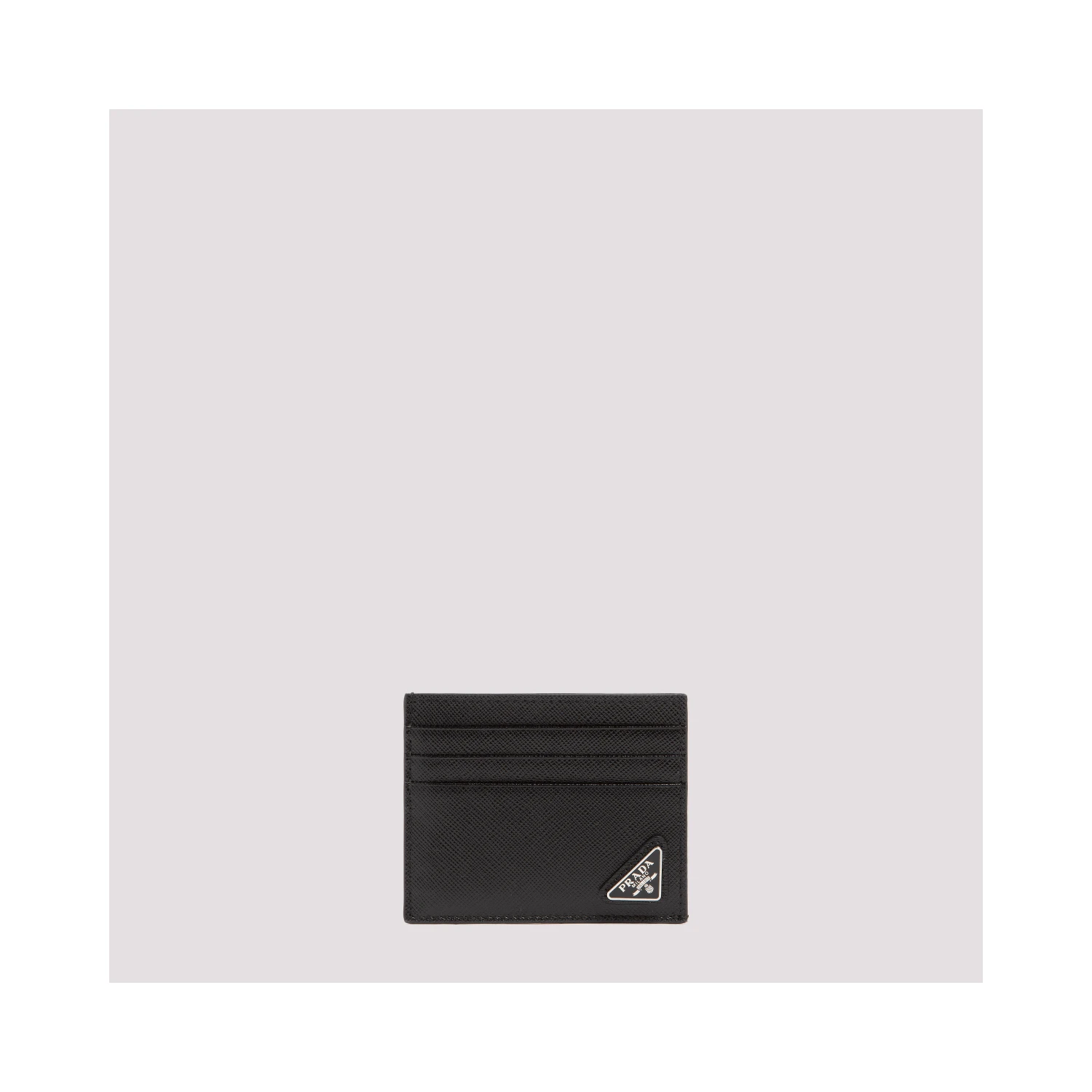 Prada saffiano sleek card holder