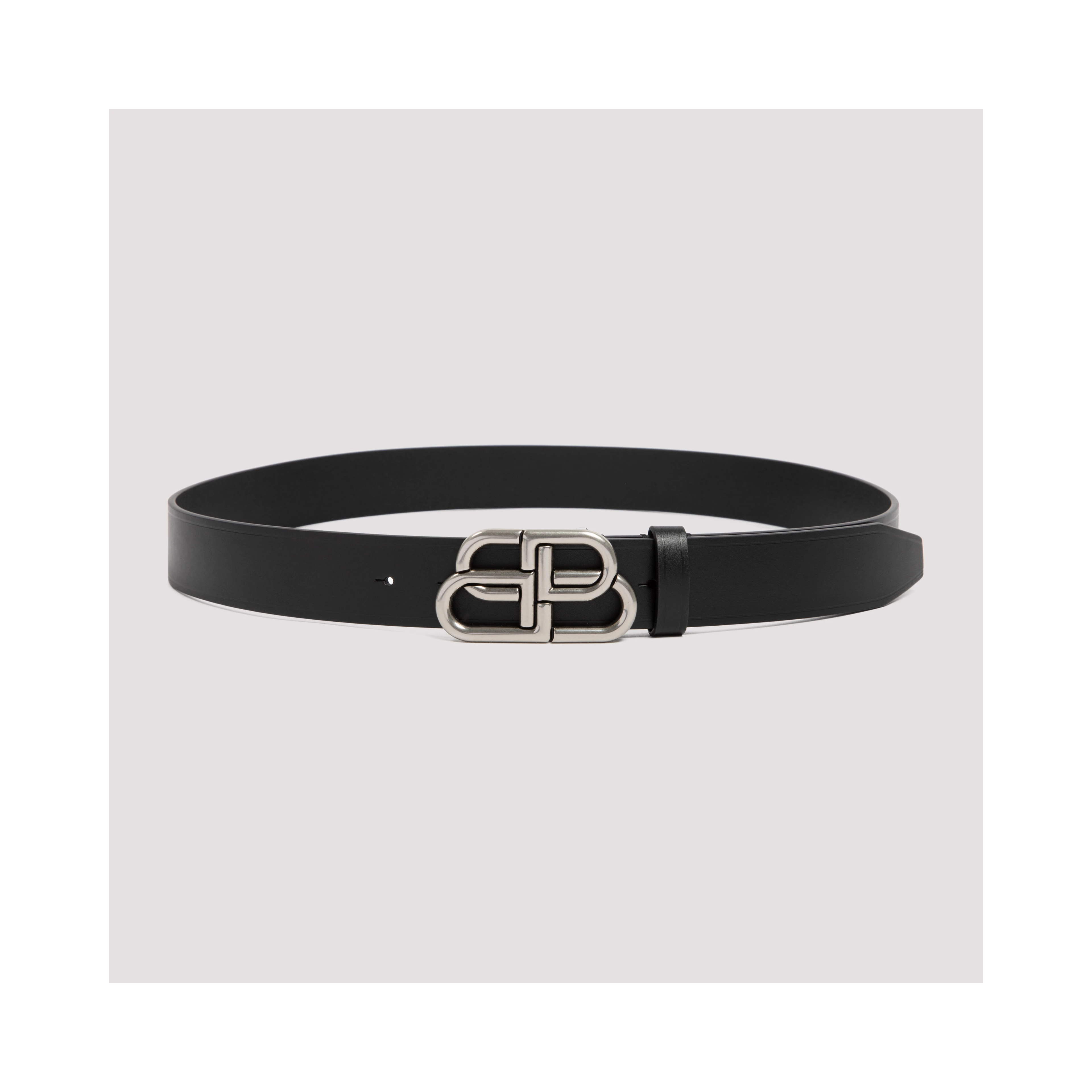 Balenciaga Leather Large BB Belt