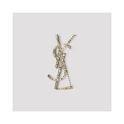 Saint Laurent Monogramme Brooch