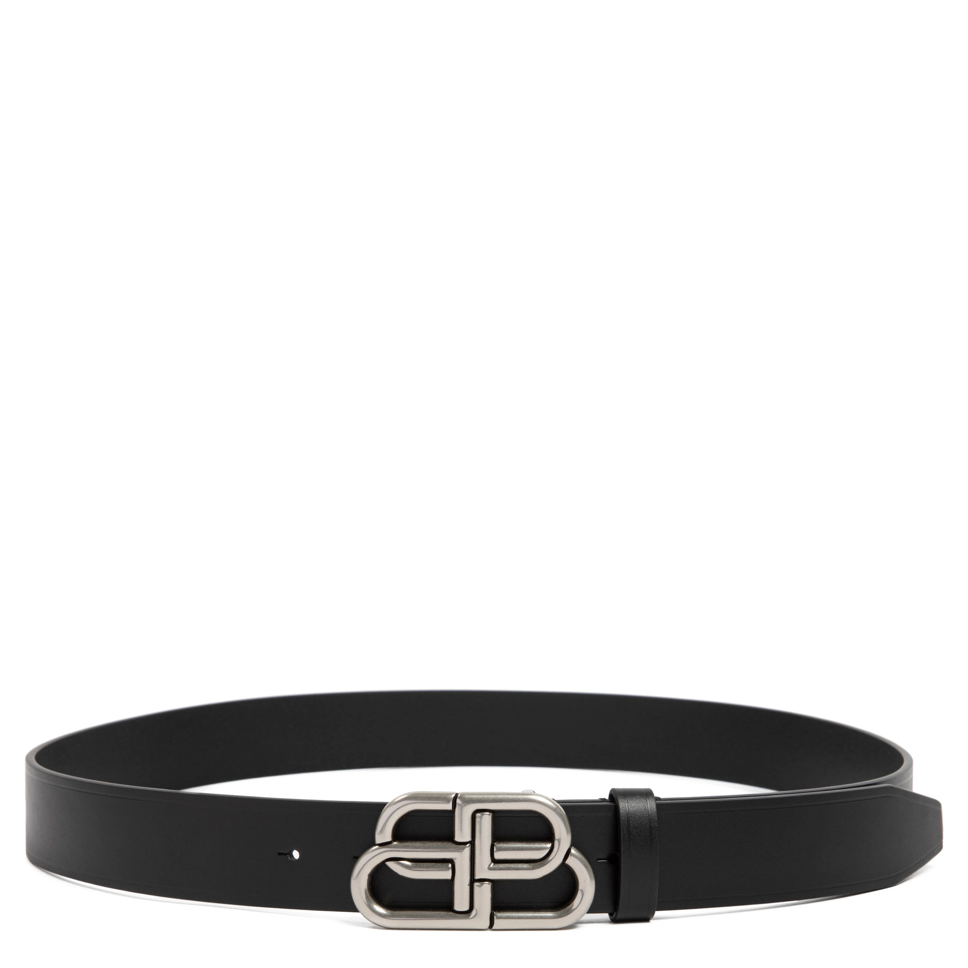 Balenciaga Leather Large BB Belt