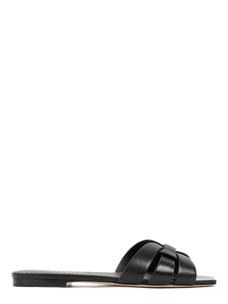 Saint Laurent Leather Tribute Flats alternative