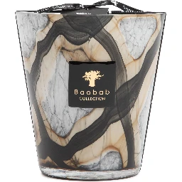 Baobab Collection Stones Marble Candle Max16 from Stones Collection