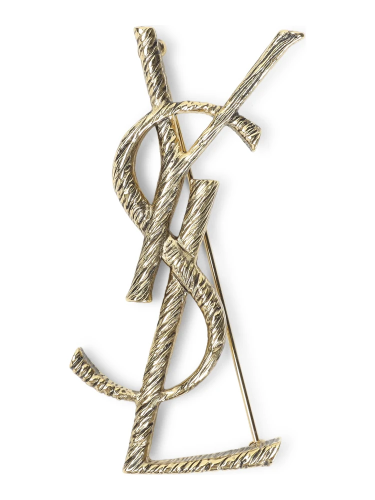 Saint Laurent Monogramme Brooch alternative