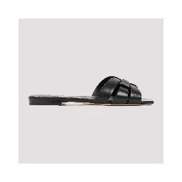 Saint Laurent Leather Tribute Flats