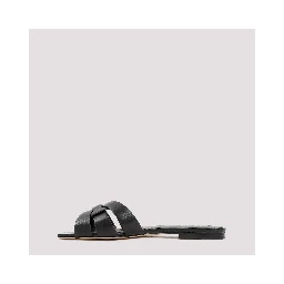 Saint Laurent Leather Tribute Flats