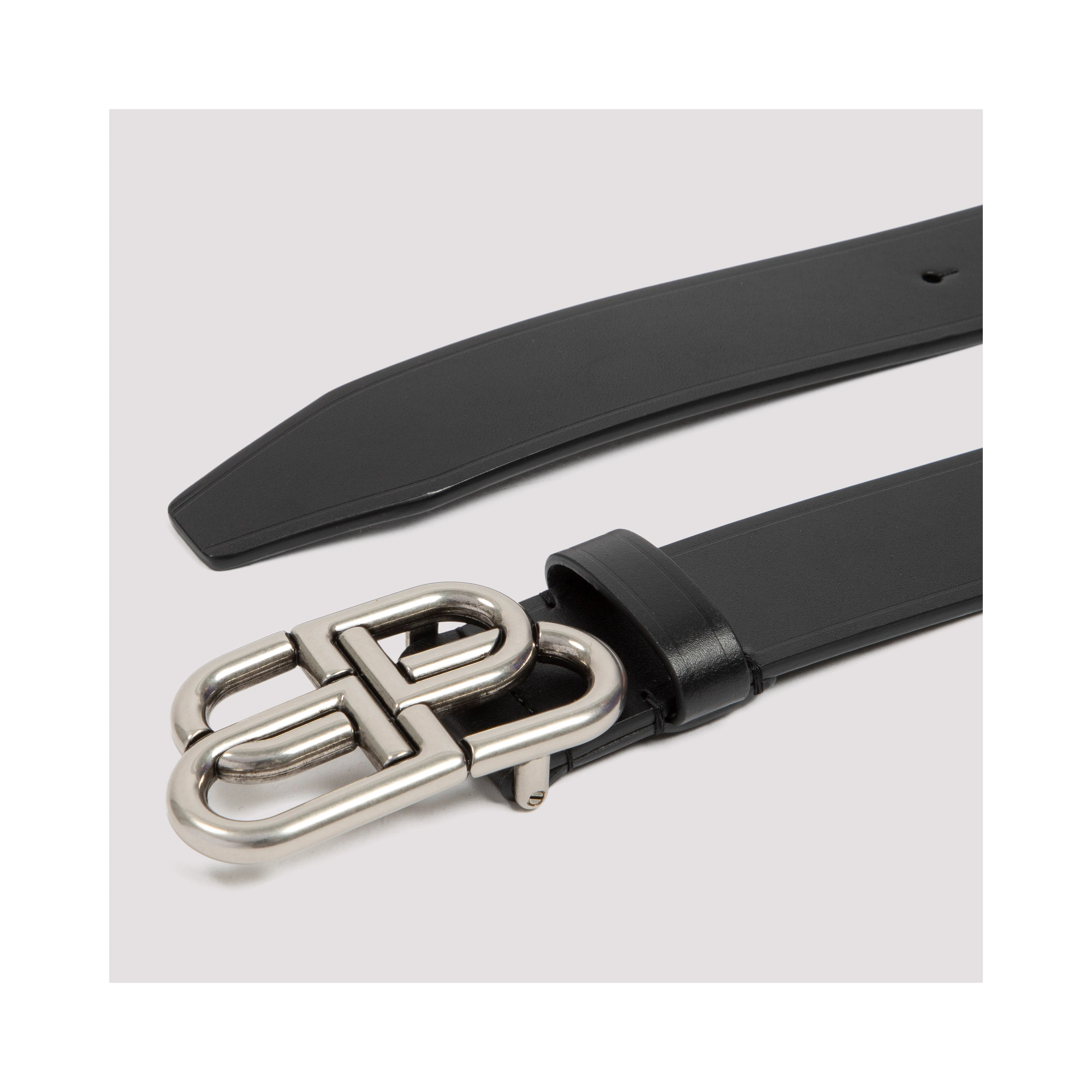 Balenciaga Leather Large BB Belt