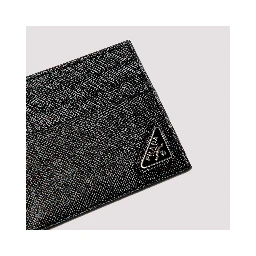Prada saffiano sleek card holder