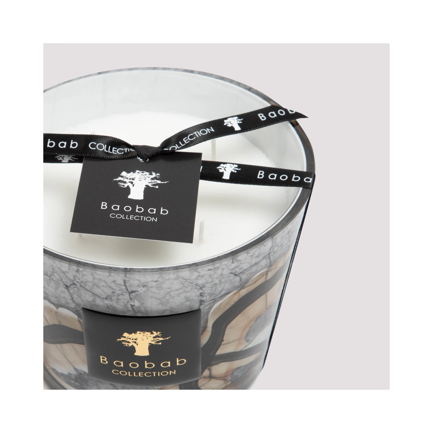 Baobab Collection Stones Marble Candle Max10 from Stones Collection