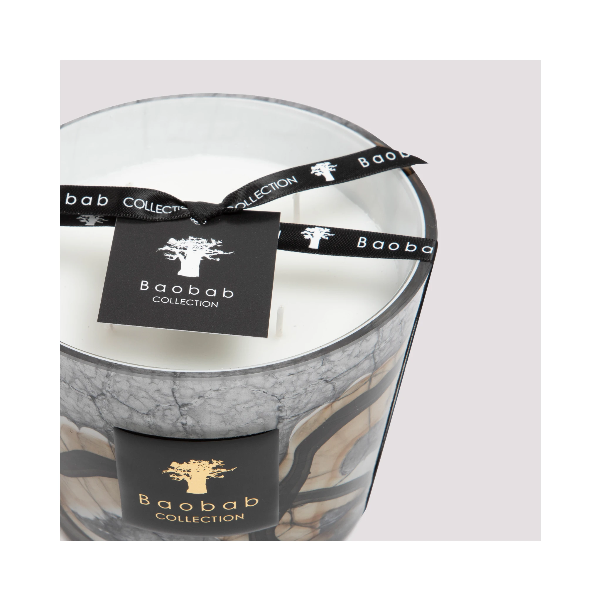 Baobab Collection Stones Marble Candle Max10 from Stones Collection