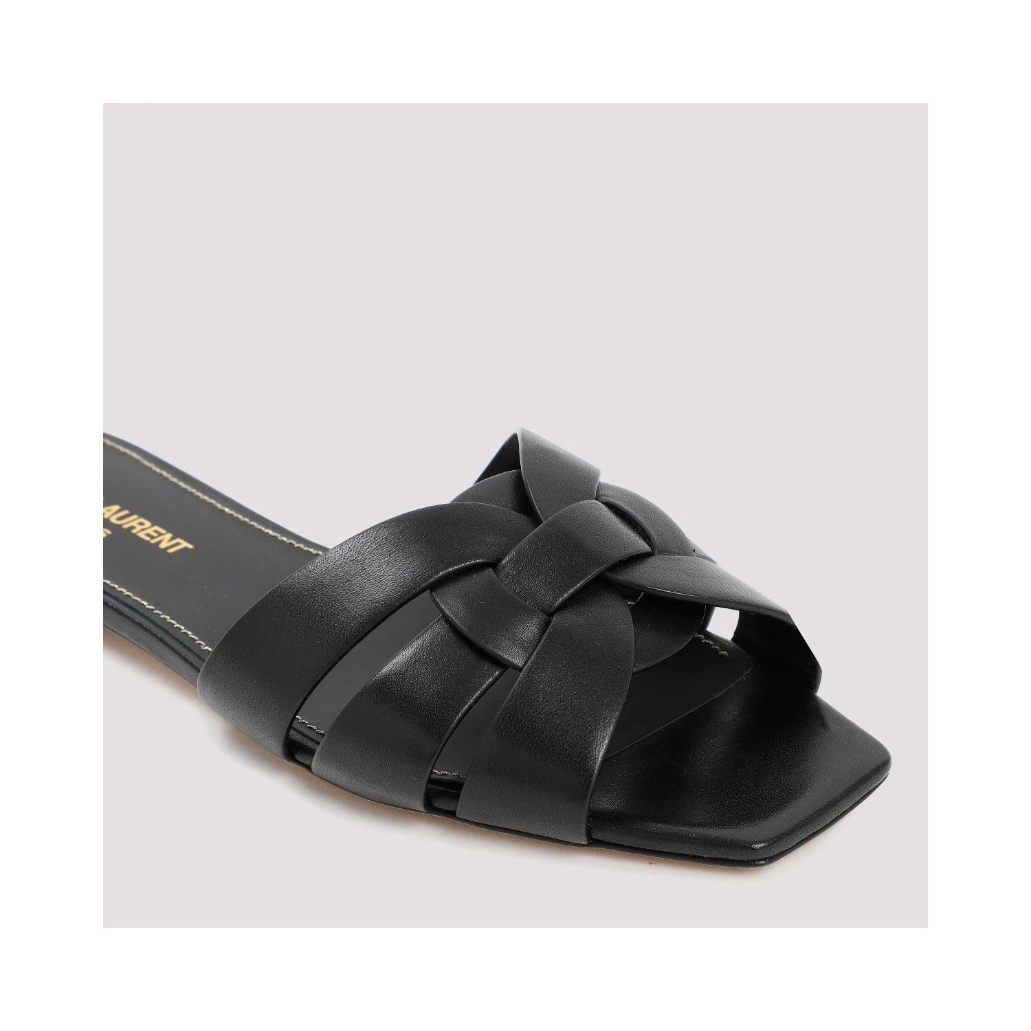 Saint Laurent Leather Tribute Flats