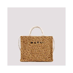 Marni Raffia East-West tote bag