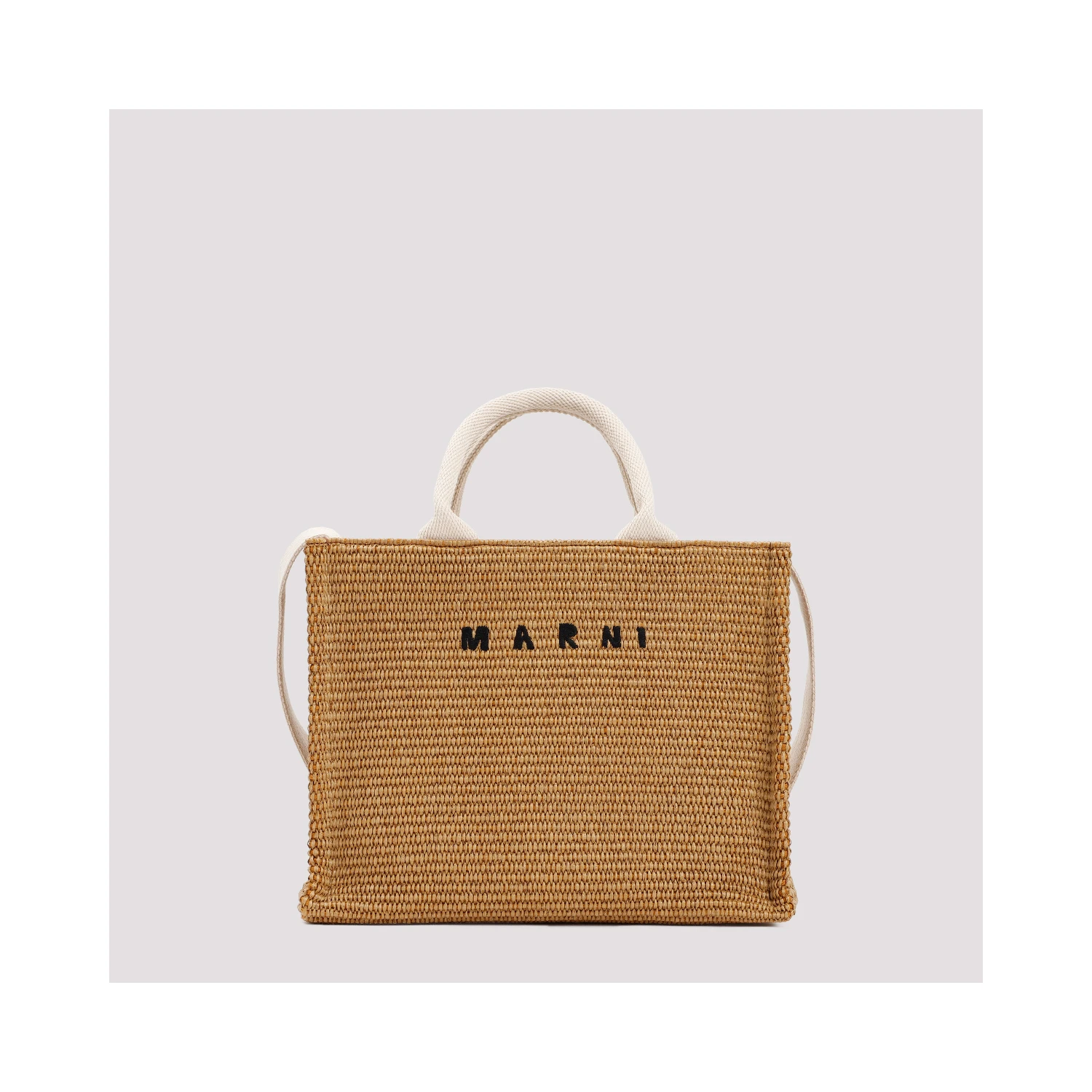 Marni Raffia East-West tote bag