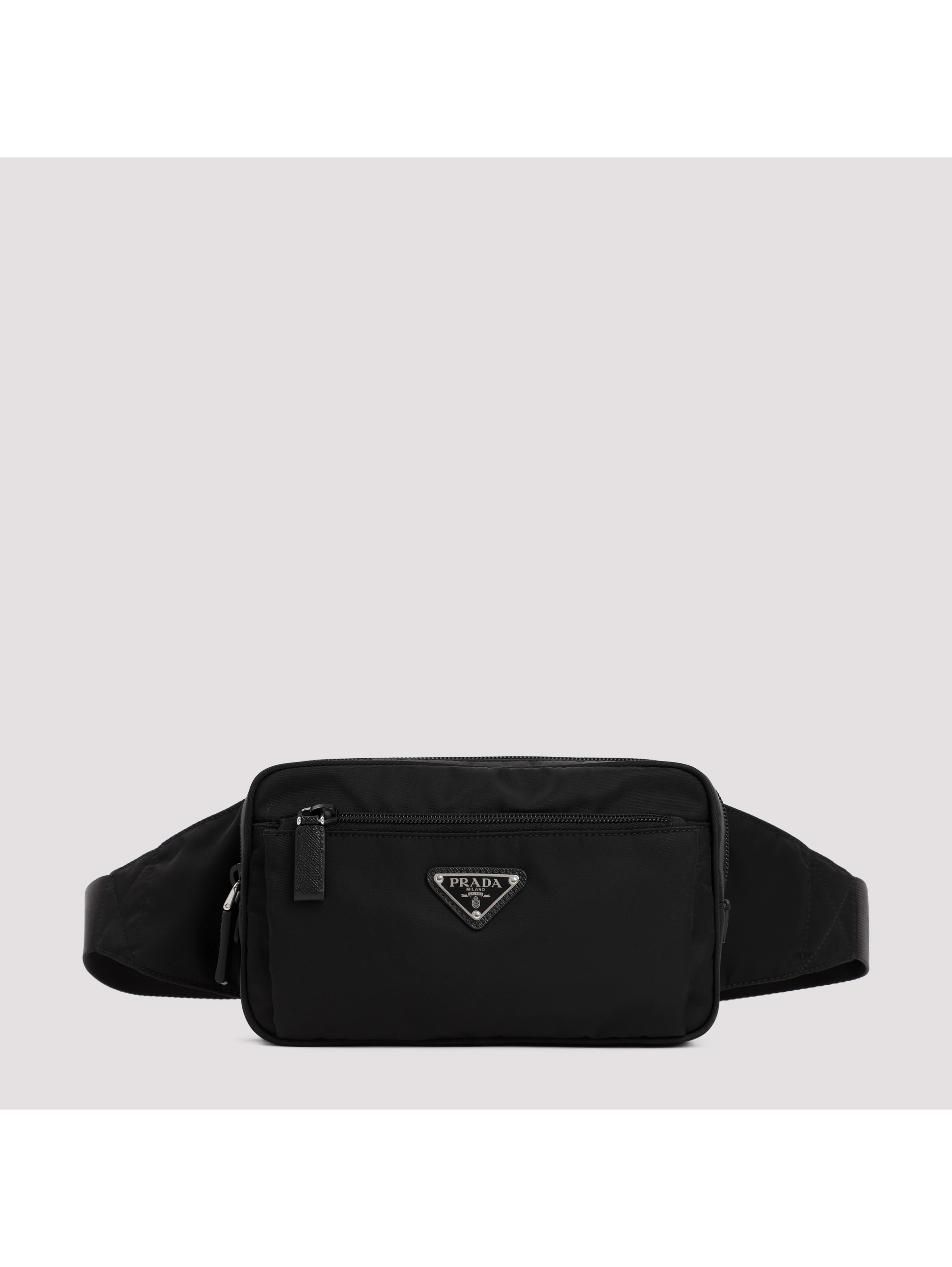 Prada Re-Nylon and Saffiano belt bag