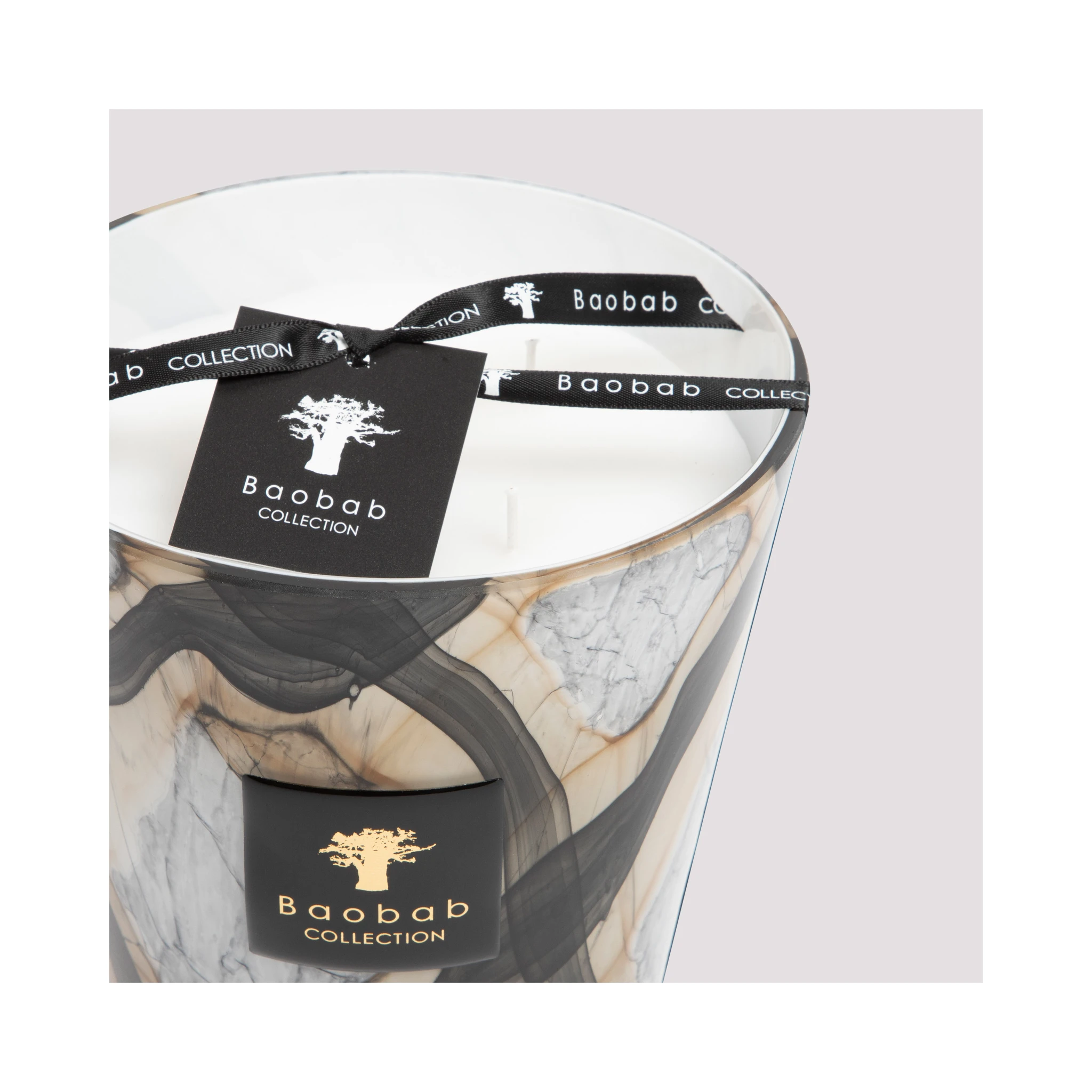 Baobab Collection Stones Marble Candle Max16 from Stones Collection