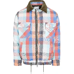 Sacai Plaid Padded Blouson