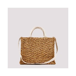 Marni Raffia East-West tote bag