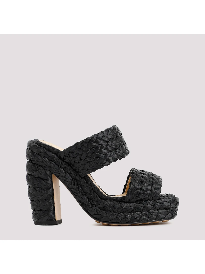 Bottega Veneta Raffia Sandals