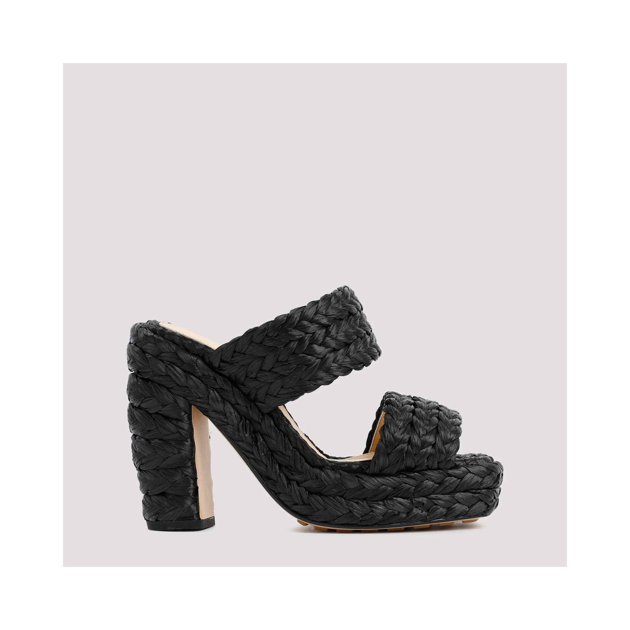 Bottega Veneta Raffia Sandals