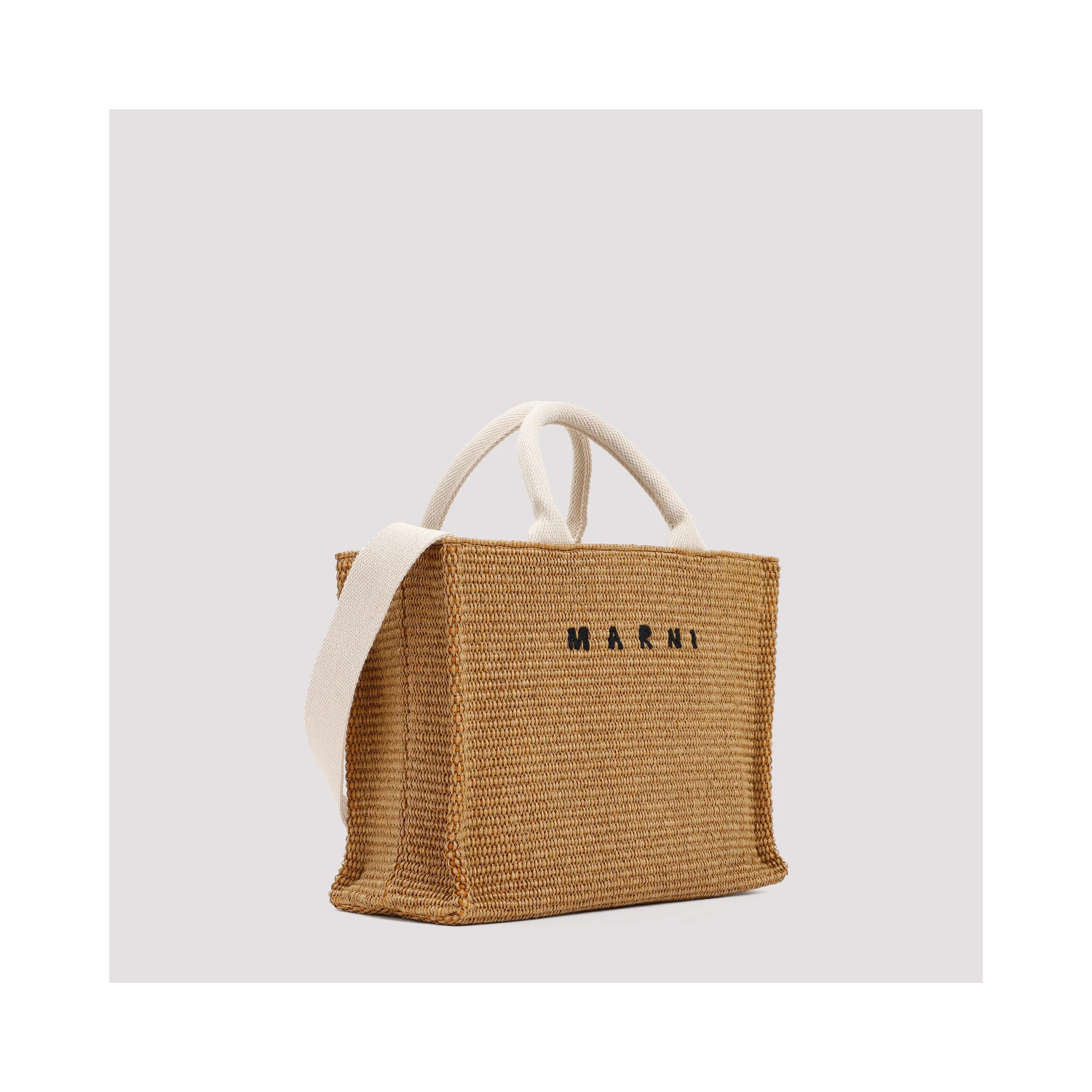 Marni Raffia East-West tote bag