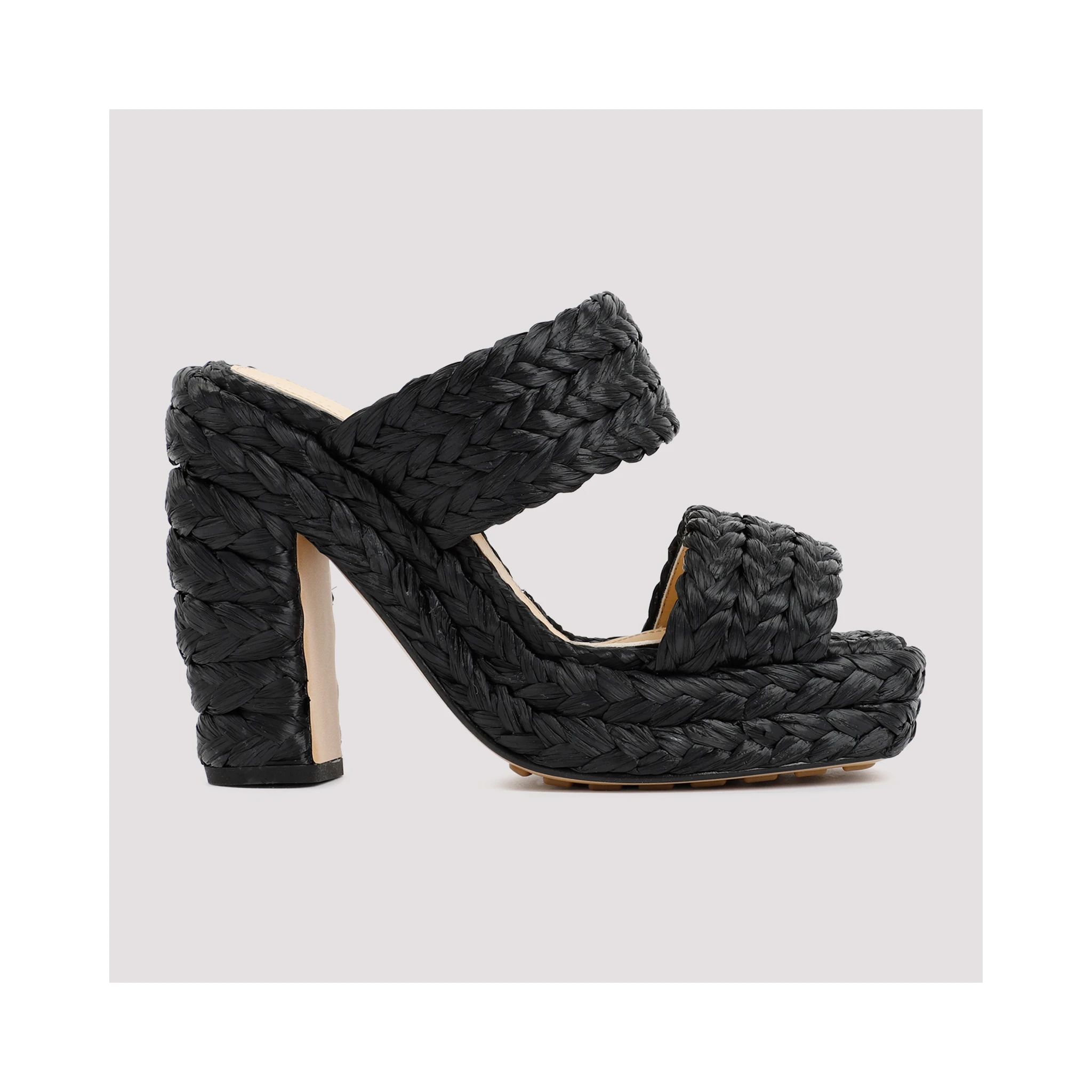 Bottega Veneta Raffia Sandals