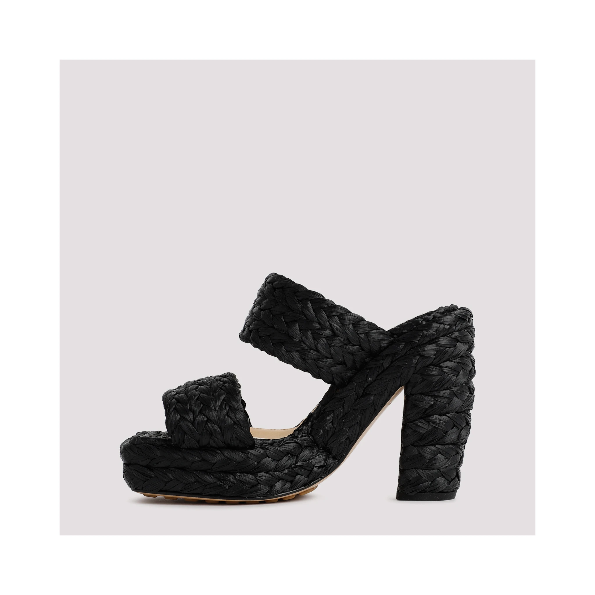 Bottega Veneta Raffia Sandals