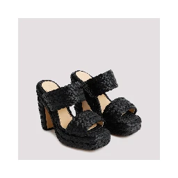Bottega Veneta Raffia Sandals