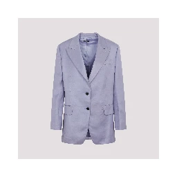 Tom Ford Soft Fluid Twill Boyfriend Jacket