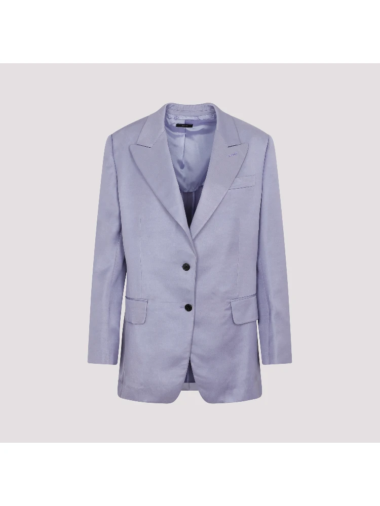 Tom Ford Soft Fluid Twill Boyfriend Jacket