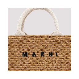 Marni Raffia East-West tote bag