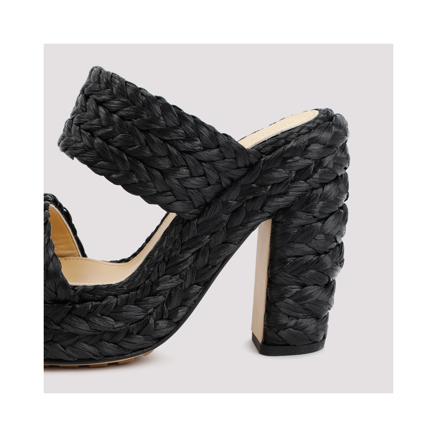 Bottega Veneta Raffia Sandals