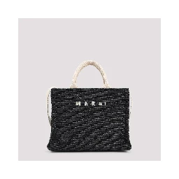 Marni Raffia East-West tote bag