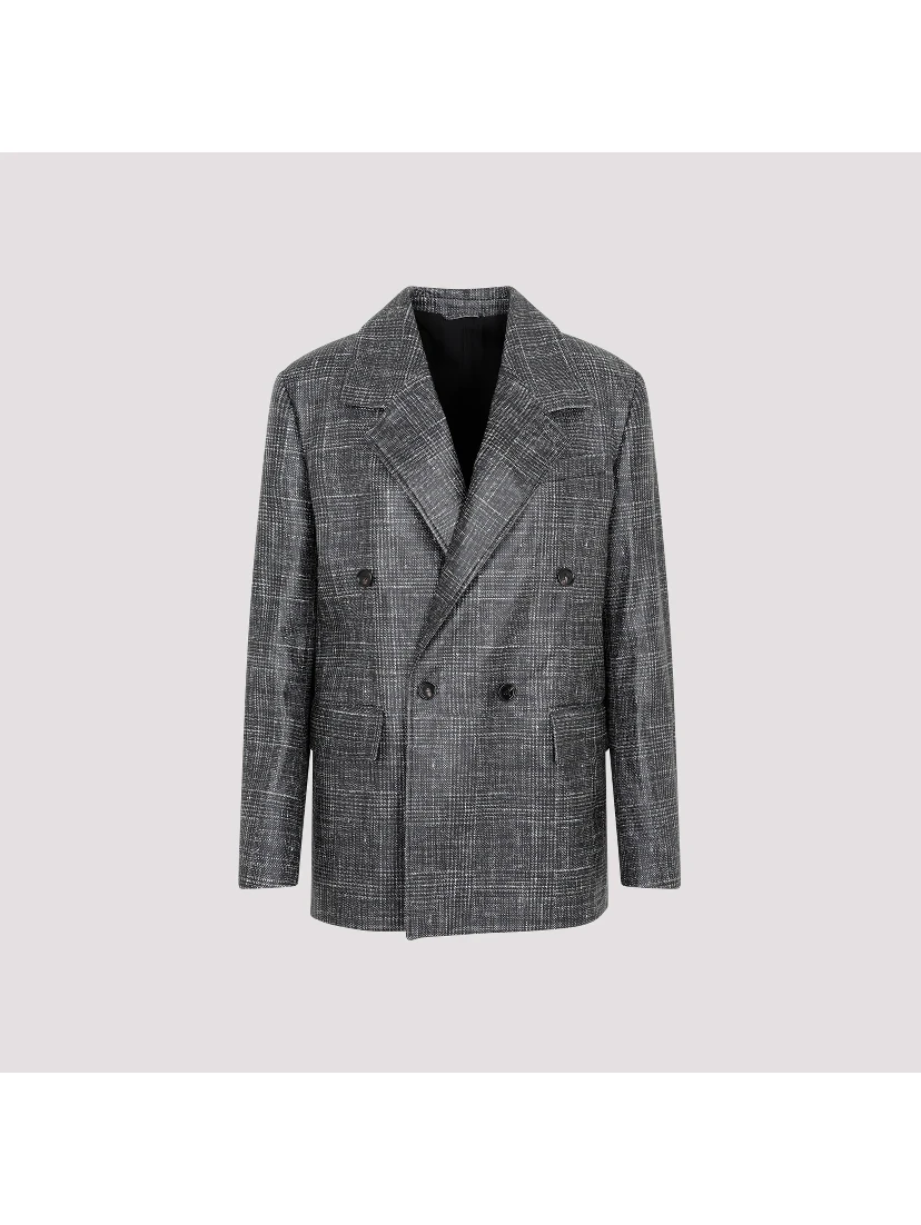 Bottega Veneta Printed Leather Jacket