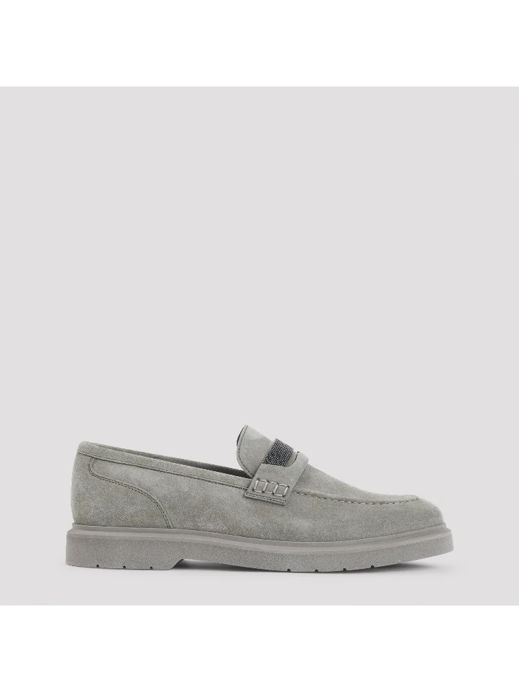Brunello Cucinelli Leather Loafers