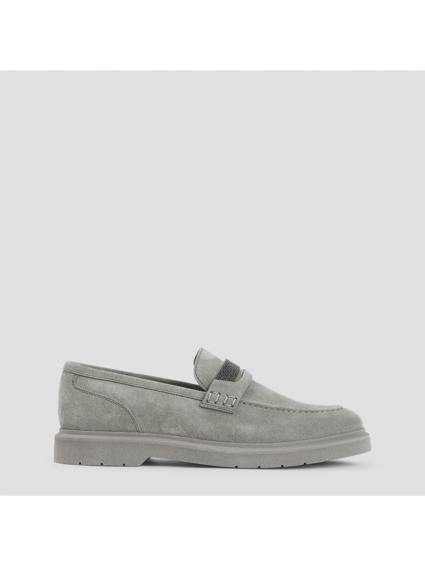 Brunello Cucinelli Leather Loafers