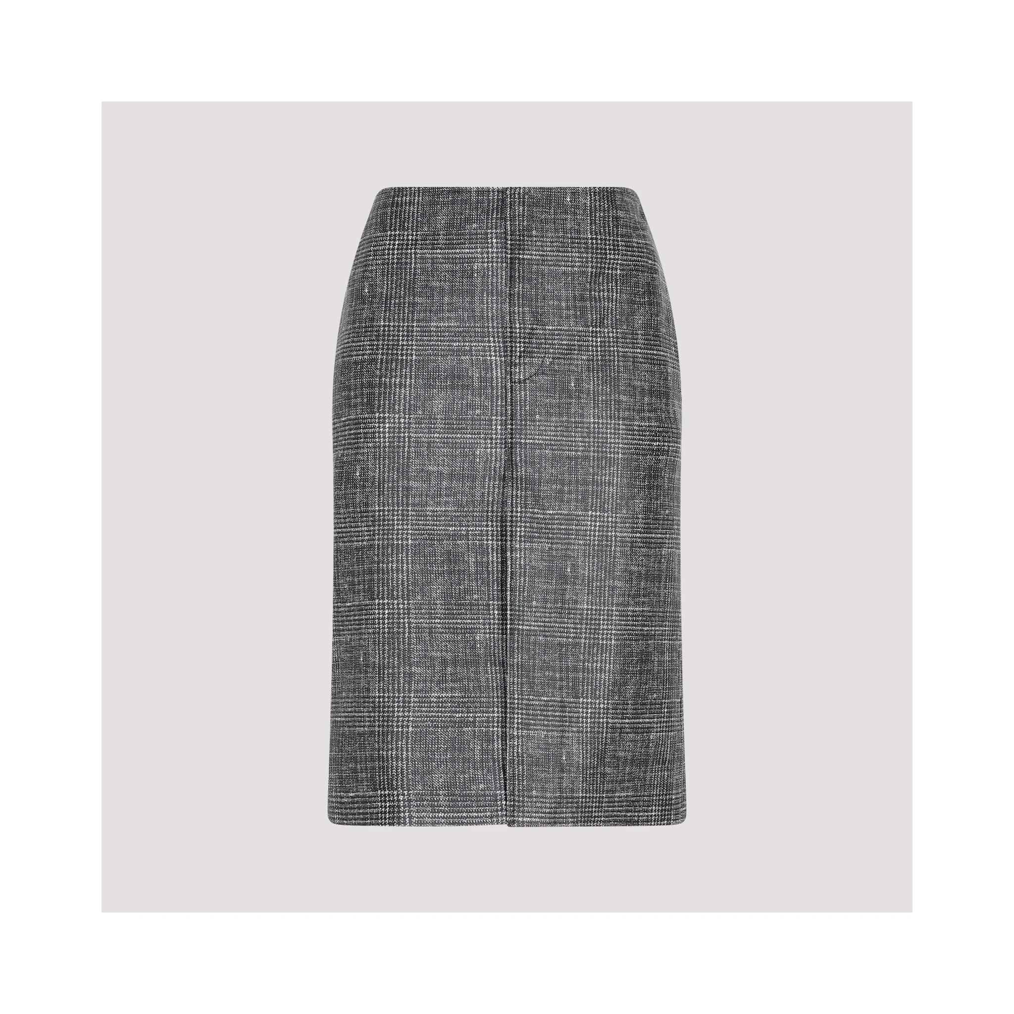 Bottega Veneta Printed Leather Midi Skirt
