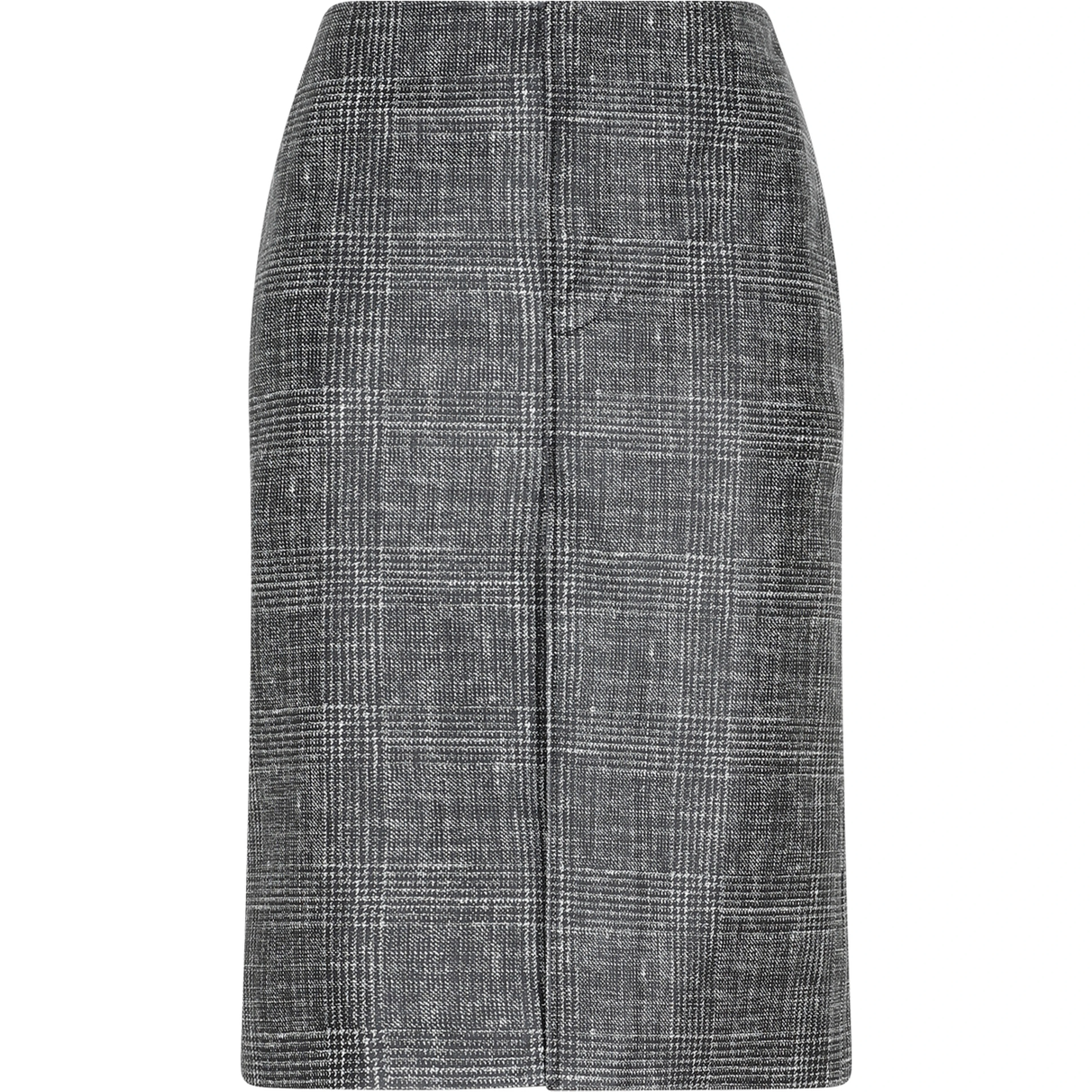 Bottega Veneta Printed Leather Midi Skirt