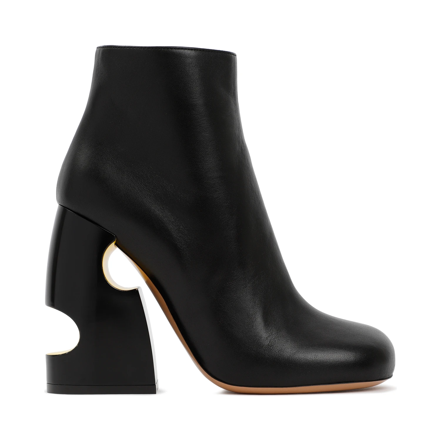 Off White Pop Bulky Nappa Ankle Boot