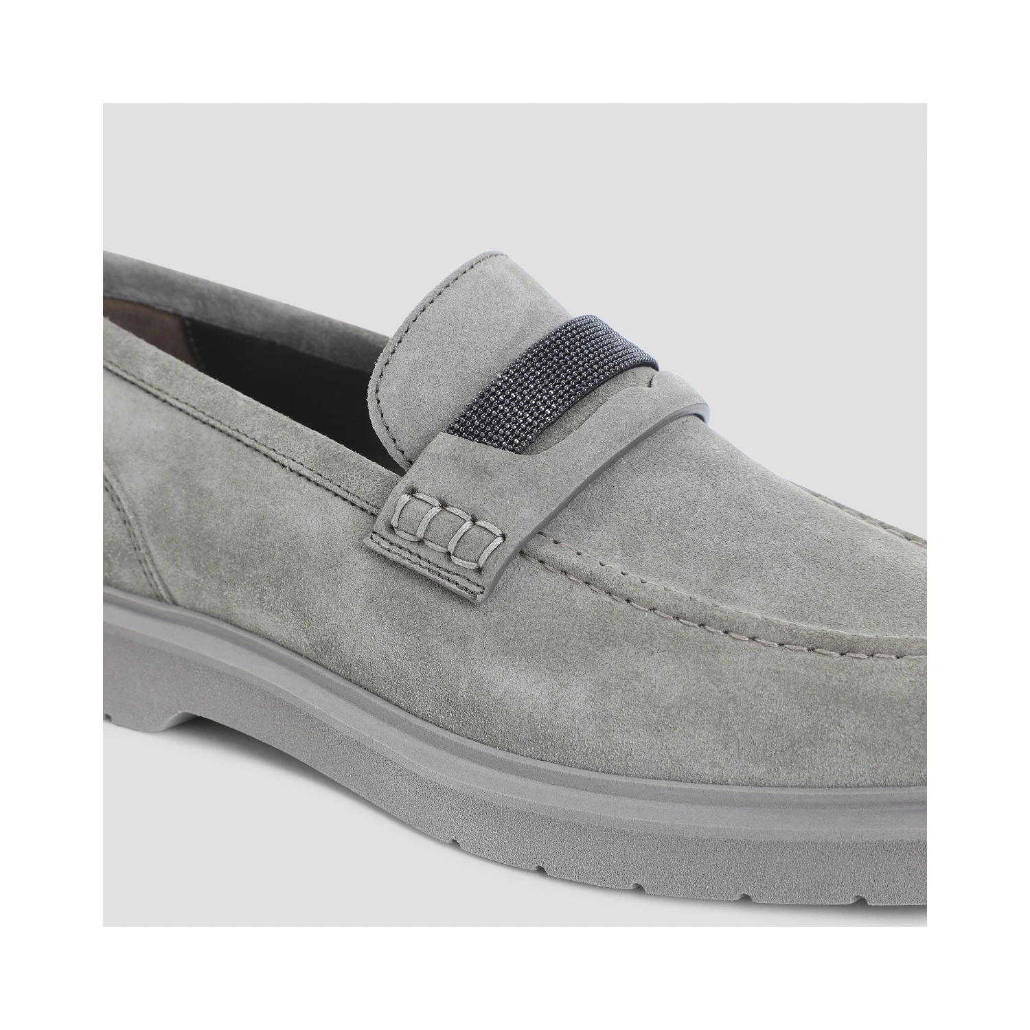 Brunello Cucinelli Leather Loafers