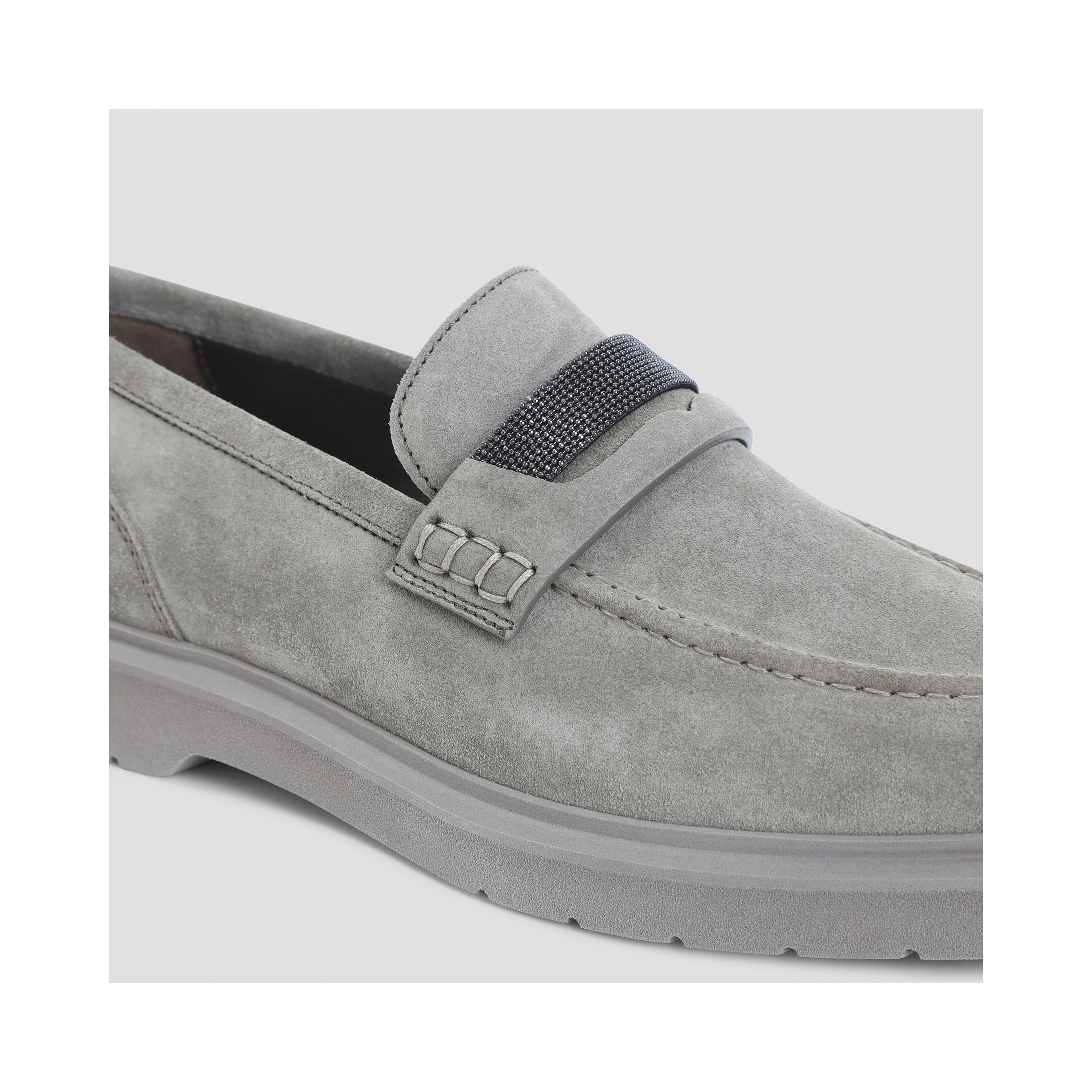 Brunello Cucinelli Leather Loafers