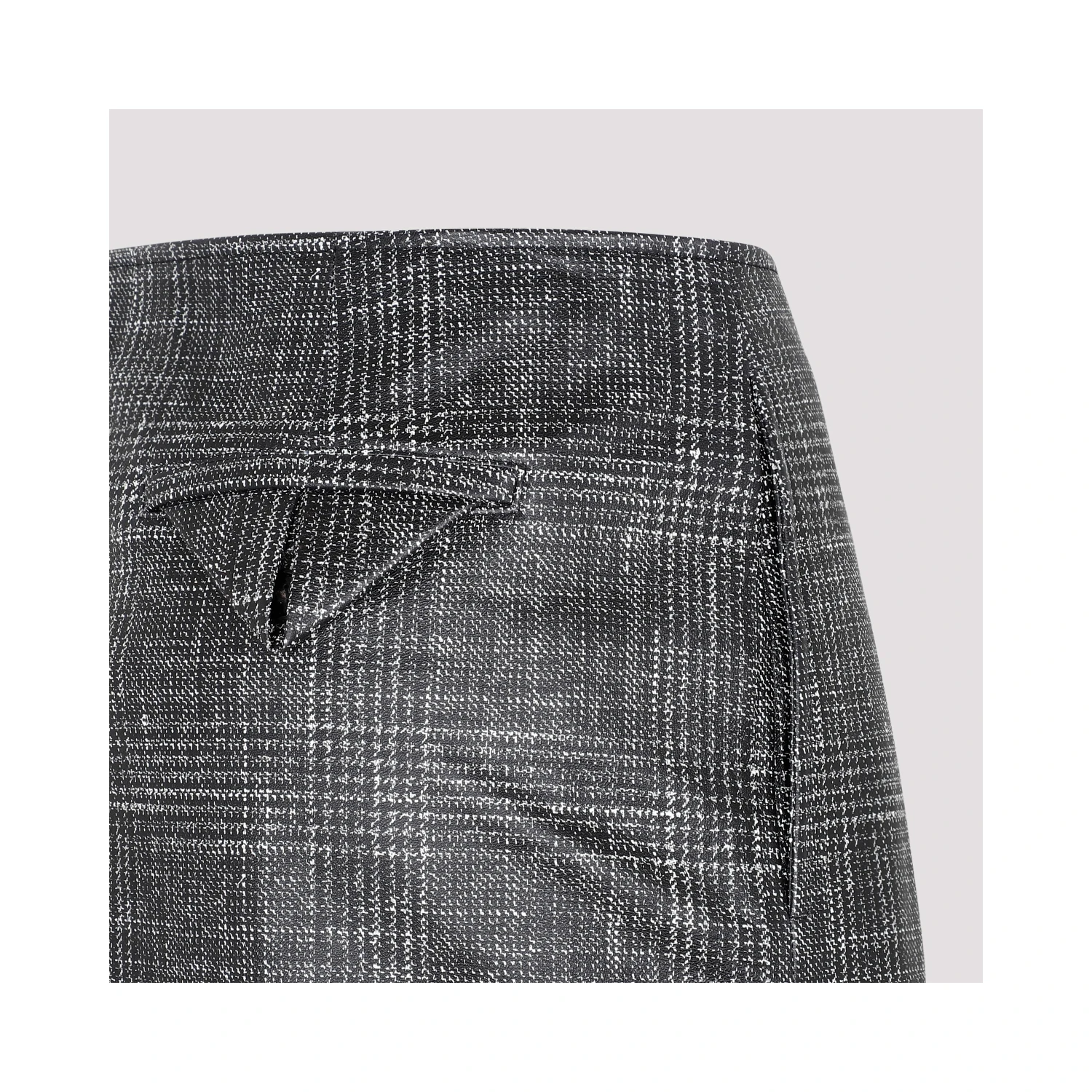 Bottega Veneta Printed Leather Midi Skirt
