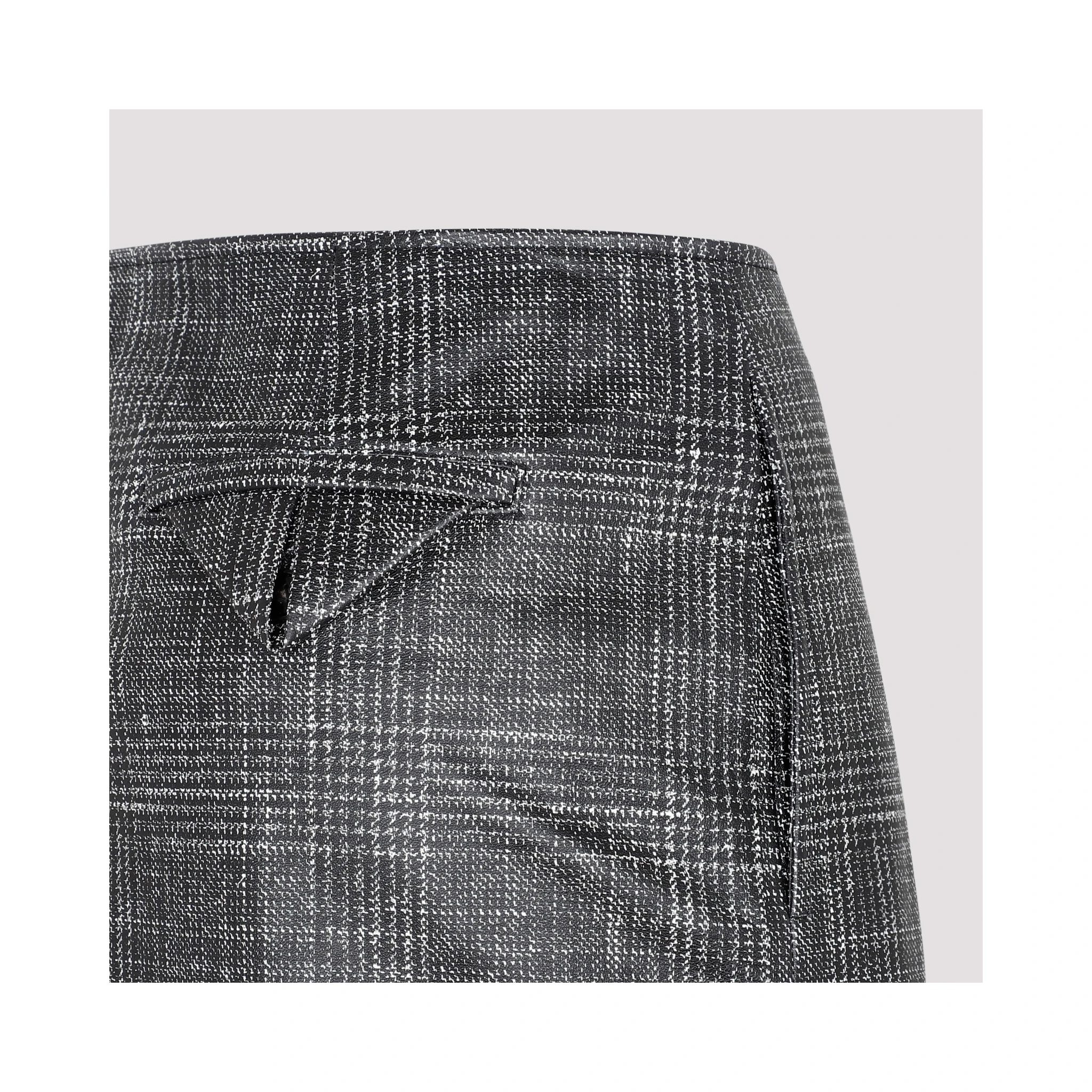 Bottega Veneta Printed Leather Midi Skirt