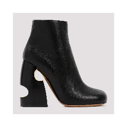 Off White Pop Bulky Nappa Ankle Boot