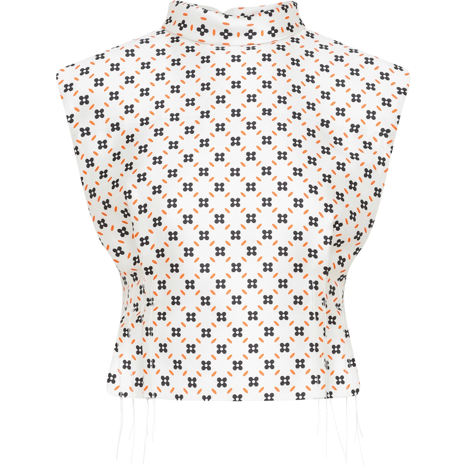 Lanvin Cropped Sleeveless Top